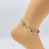 Silver ankle chain G104-20A