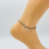 Silver ankle chain G106-2A