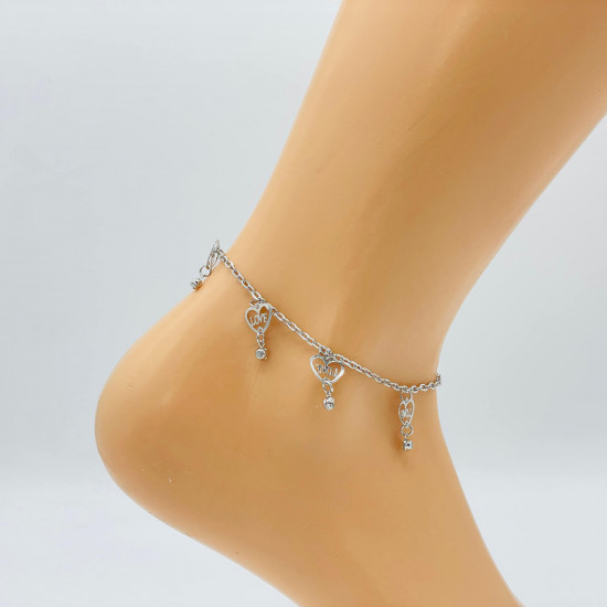 Mayorista joyas Marsella, cadena tobillo de plata GS05227-1- Felizz