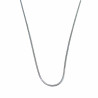 Collier acier inoxydable argenté fin