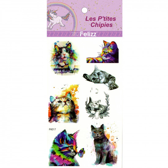 Venta al por mayor de tatuajes efímeros para profesionales FH217 chicas