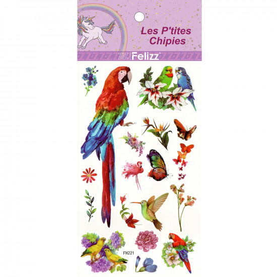 Wholesale ephemeral tattoos, for professionals FH221 girls