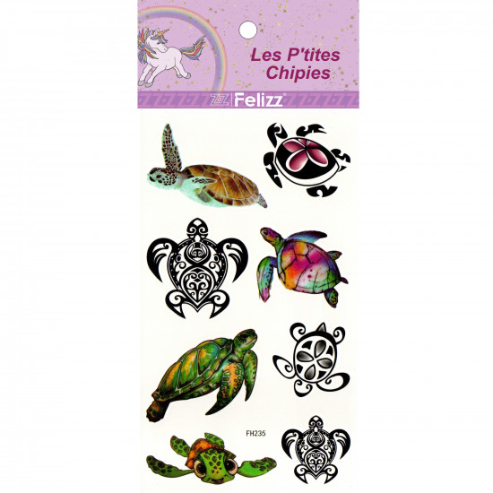 Grossiste tatouages éphémères, pour professionnels FH235 filles