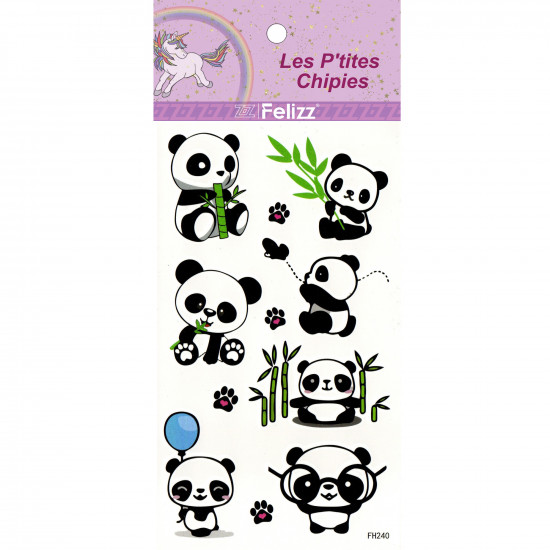 Wholesale ephemeral tattoos, for professionals FH240 girls