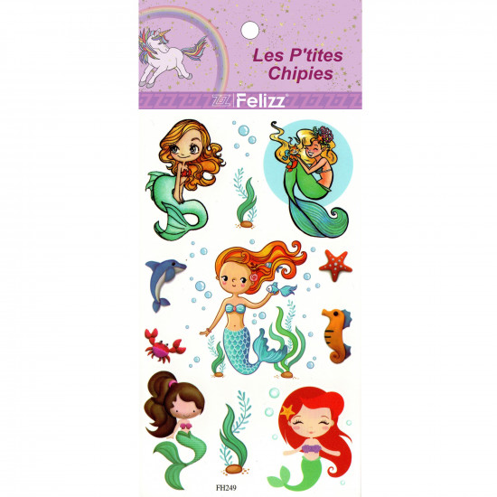 Venta al por mayor de tatuajes efímeros, para profesionales FH249 chicas