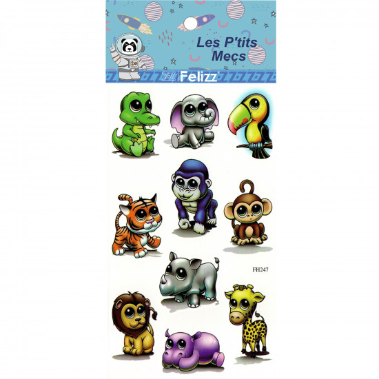 Wholesale ephemeral tattoos, for professionals - FH247 boys