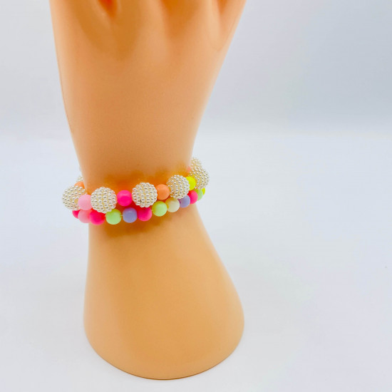 Pulseras de colores para niñas, bisutería para profesionales - Felizz