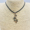 Stahlfantasie-Halskette für Mädchen Salamander