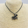 Necklace steel girls Horses