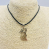 Cat steel necklace for girls