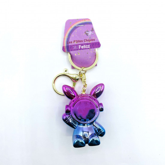 Supplier gadget for girls, wholesale astronaut bunny keychain
