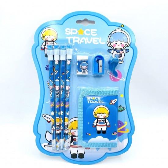 Wholesaler gadget for boys, wholesale astronaut stationery set