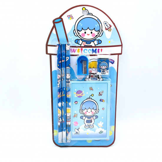 Wholesaler gadget for boys, wholesale small astronaut stationery set