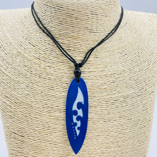 Proveedor collares tabla de surf de fantasía, collar niño G174-20