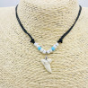 Shark tooth necklace G172-22