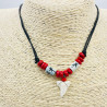 Shark tooth necklace G172-27