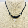 Shark tooth necklace G172-28