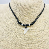 Shark tooth necklace G172-29