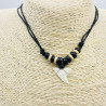 Shark tooth necklace G172-31