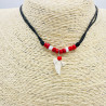 Shark tooth necklace G172-32