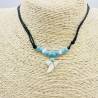 Shark tooth necklace G172-34
