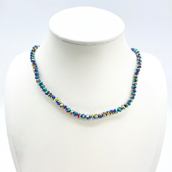 Perla professionale grossista Felizz, Multi metallo fine collana di cristallo