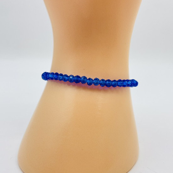 Felizz, Wholesaler Beads, Dark blue fine crystal bracelet