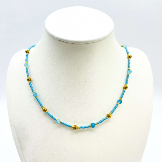 Fornitore collane di perle, fantasia, collana di perle balinesi GN18-28N