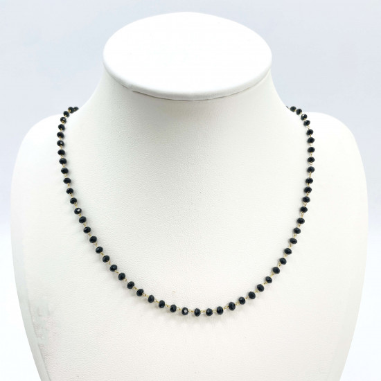Supplier pearl necklaces, fantasy, Balinese pearl necklace GN18-47N Black