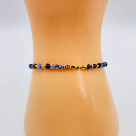 Proveedor de cuentas de bisutería, pulsera de cuentas balinesas GN18-10B