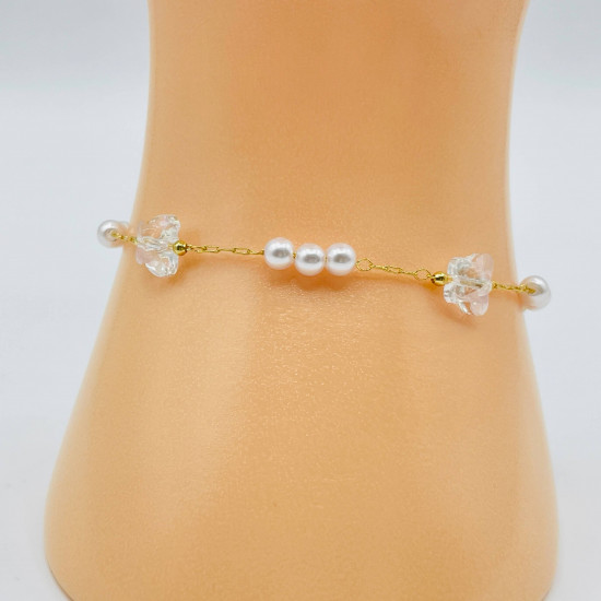 Fournisseur perles bijoux, bracelet perles balinaises GN18-37B