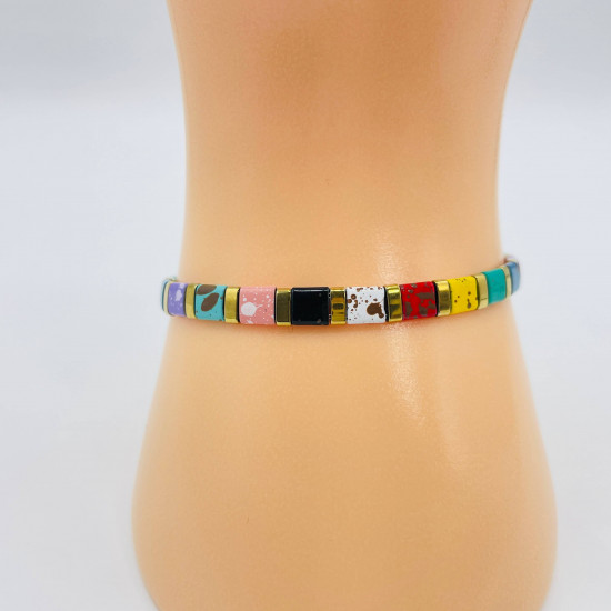 Lieferant Perlen Schmuck, Balinesische Perlen Armband GN18-65 Multi