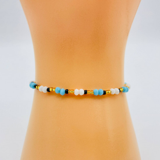 Jewelry beads supplier, Balinese beads bracelet GN18-BALI-B-1