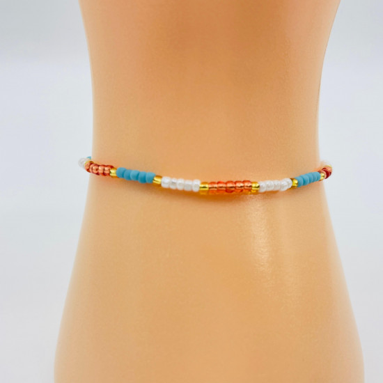 Jewelry beads supplier, Balinese beads bracelet GN18-BALI-B-3