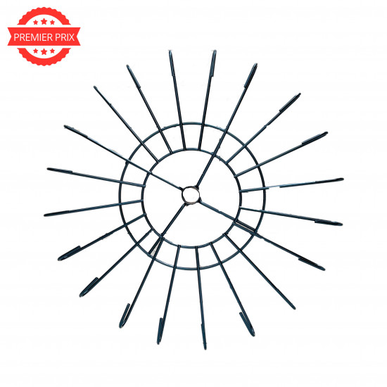 Stahlkreis für Display 20 Stängel mit Ring - Felizz