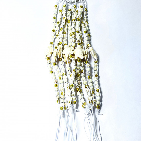 Proveedor Pulseras de fantasía, Lote Pulseras exóticas Blanco N°110