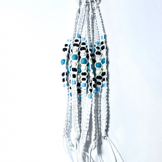 Proveedor Pulseras de fantasía, Lote Pulseras exóticas Blanco N°133