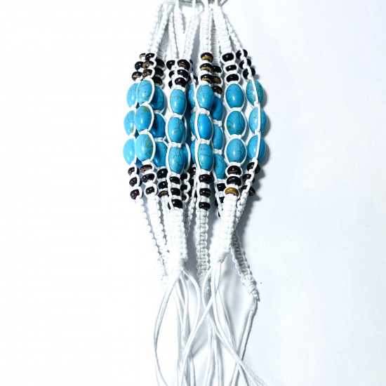 Proveedor Pulseras de fantasía, Lote Pulseras exóticas Blanco N°142