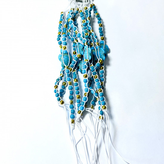 Proveedor Pulseras de fantasía, Lote Pulseras exóticas Blanco N°145