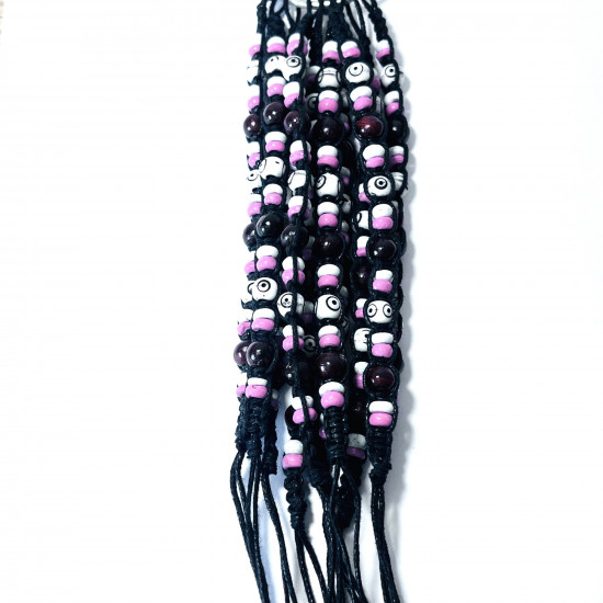 Lieferant für Fantasiearmbänder, Lot Exotische Armbänder Schwarz Nr. 209