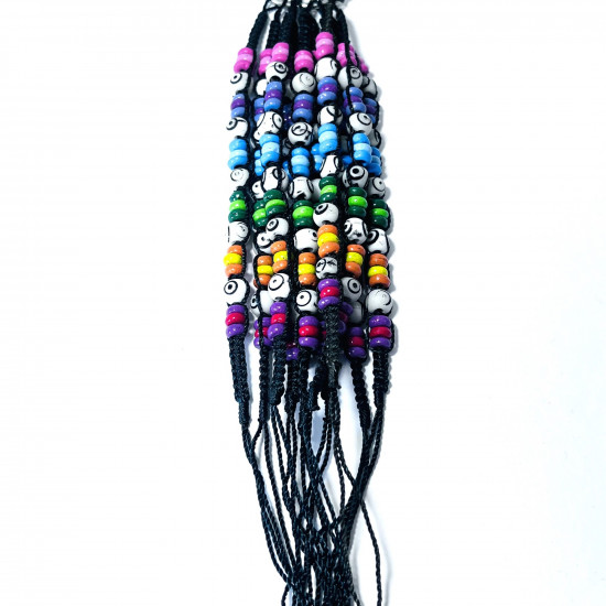 Fornitore bracciali, fantasia, Lotto Bracciali esotici neri N°228