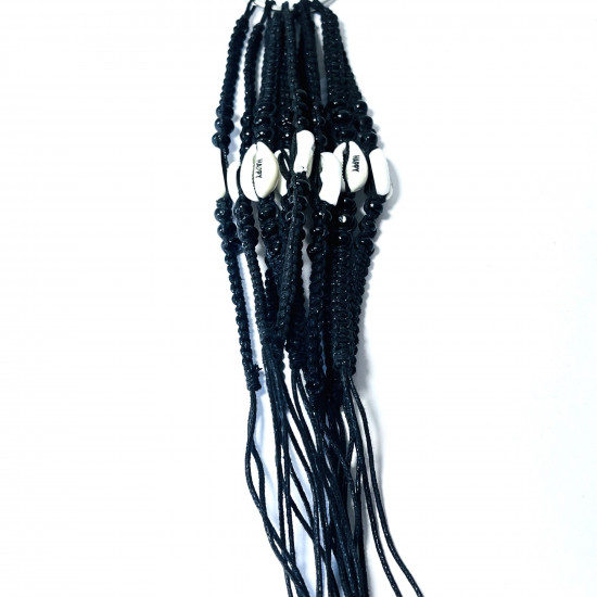 Lieferant für Fantasiearmbänder, Lot Exotische Armbänder Schwarz Nr. 236