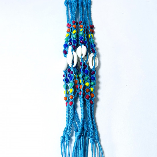 Proveedor Pulseras de fantasía, Lote Pulseras exóticas Azul N°304