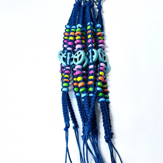 Supplier bracelets, fantasy, Lot Bracelets exotic Blue N°311