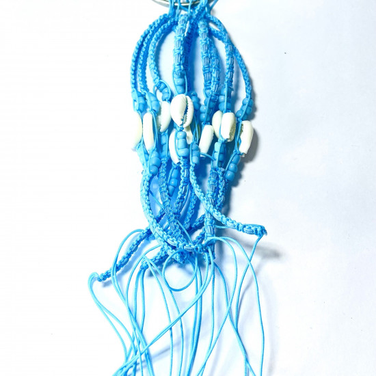 Supplier bracelets, fantasy, Lot Bracelets exotic Blue N°330