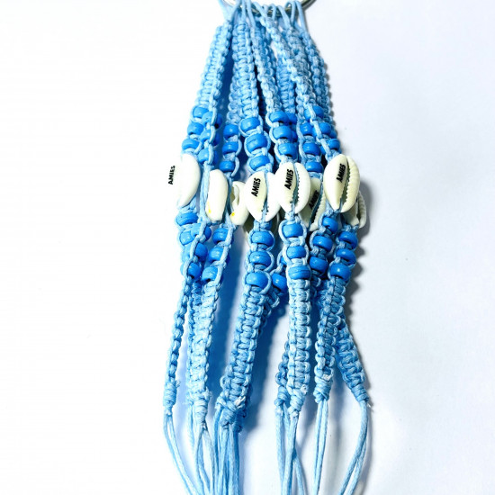 Fournisseur bracelets fantaisies, Lot Bracelets exotiques Bleu N°347