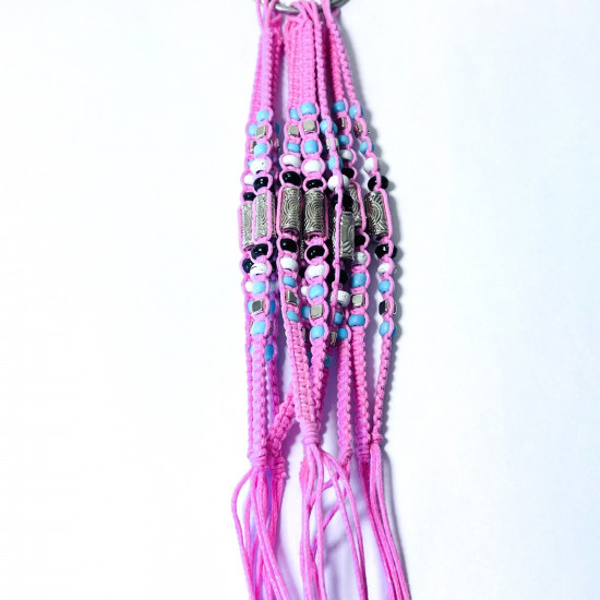 Supplier bracelets, fantasy, Lot Bracelets exotic Rose N°410