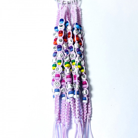 Supplier bracelets, fantasy, Lot Bracelets exotic Rose N°423