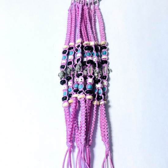 Supplier bracelets, fantasy, Lot Bracelets exotic Rose N°441