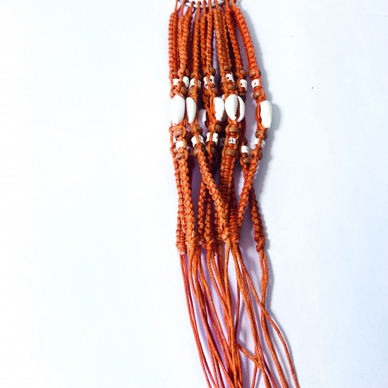 Supplier bracelets, fantasy, Lot Bracelets exotic Orange N°602
